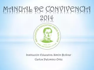 manual de convivencia 2014