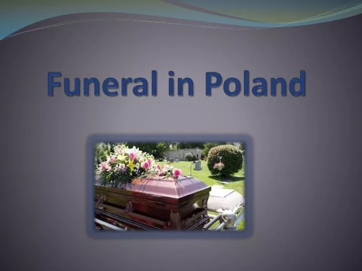 funeral in poland