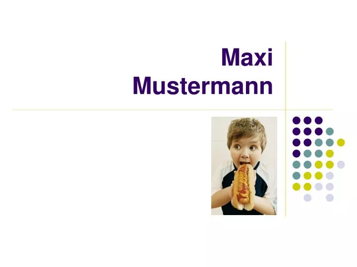 maxi mustermann