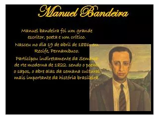 manuel bandeira