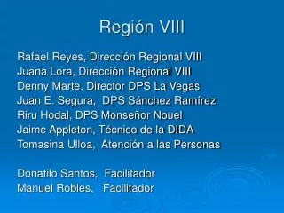 regi n viii
