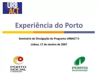 experi ncia do porto