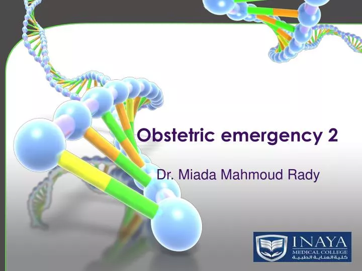 obstetric emergency 2