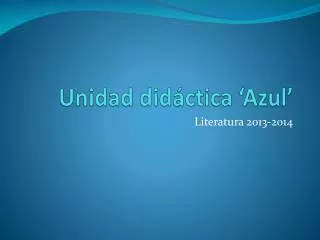 unidad did ctica azul