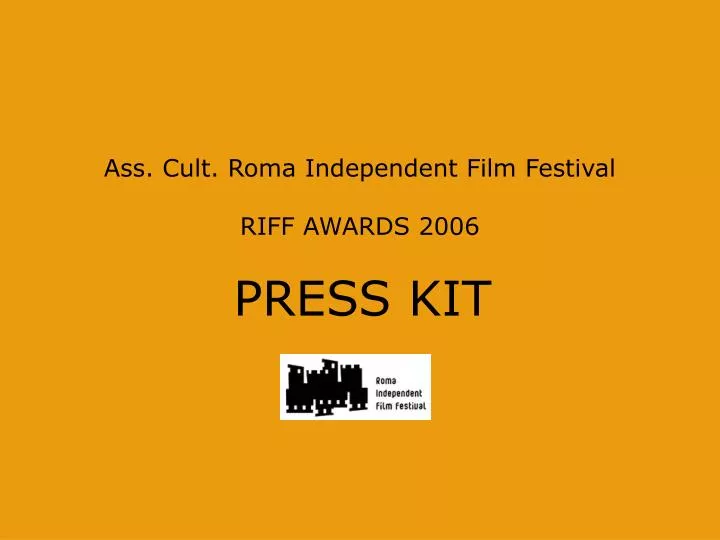 ass cult roma independent film festival riff awards 2006