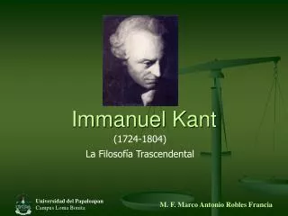 immanuel kant