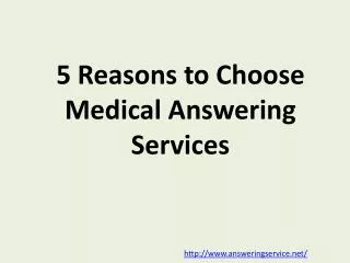 Medical Answering Services