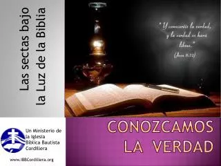 conozcamos la verdad