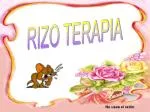 RIZO TERAPIA - slide 1