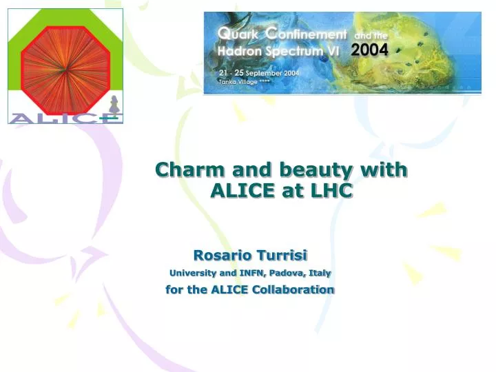 charm and beauty with alice at lhc