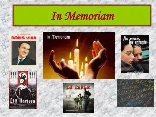 in memoriam