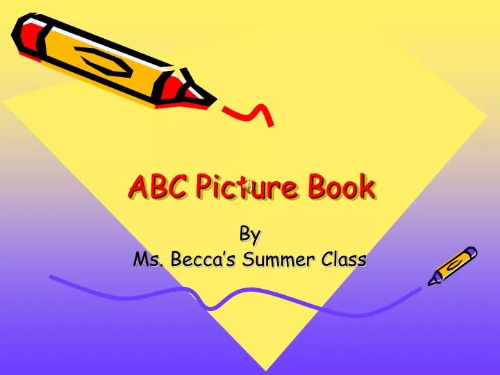 abc picture book