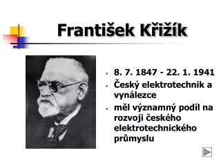 franti ek k i k