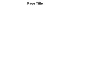 page title