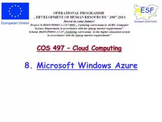8. Microsoft Windows Azure