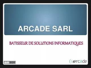 arcade sarl