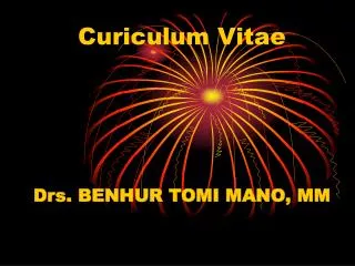 curiculum vitae