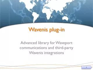 Wavenis plug-in