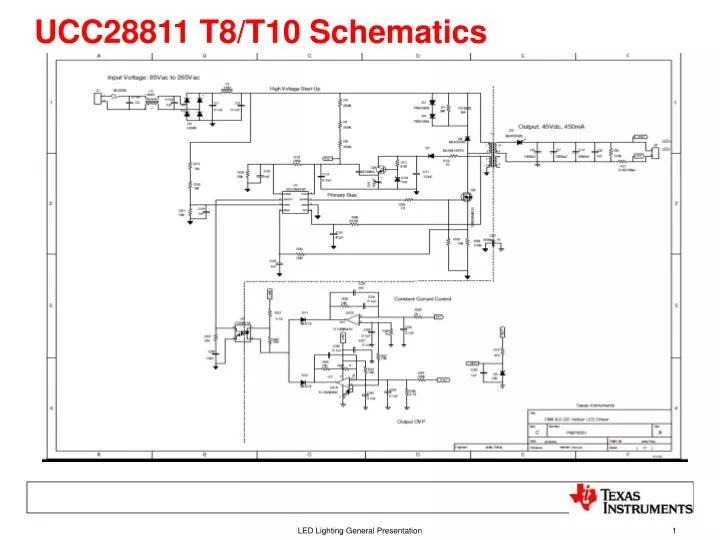 ucc28811 t8 t10 schematics