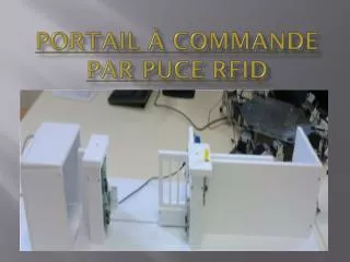portail commande par puce rfid