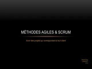 m thodes agiles scrum