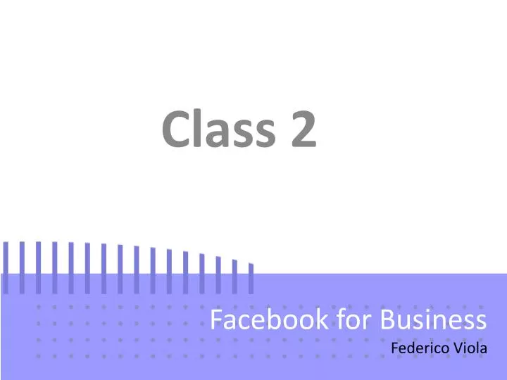 facebook for business federico viola