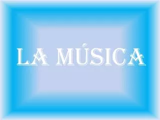 la m sica