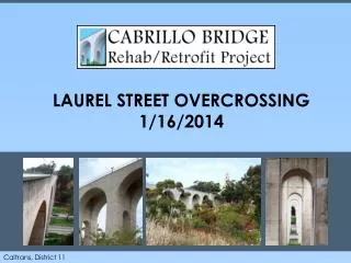 LAUREL STREET OVERCROSSING 1/16/2014