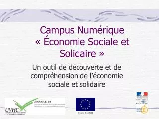 campus num rique conomie sociale et solidaire