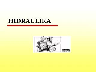 hidraulika