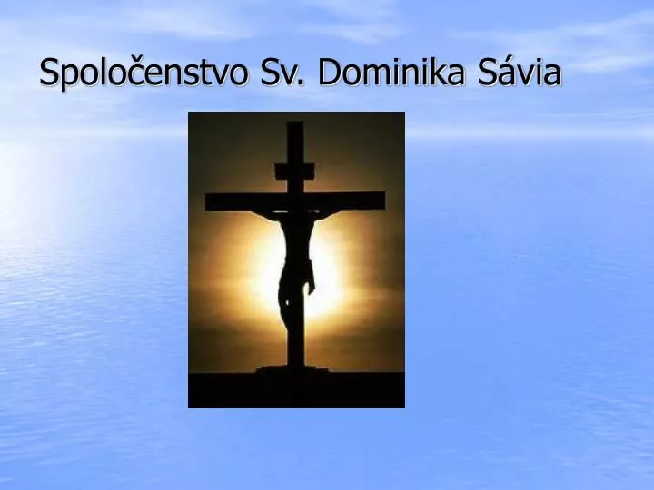 spolo enstvo sv dominika s via