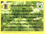 Herzlich willkommen zur - slide 1