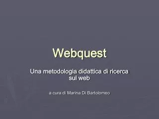 webquest