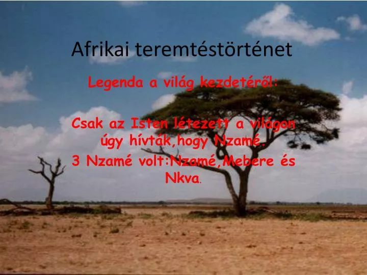 afrikai teremt st rt net