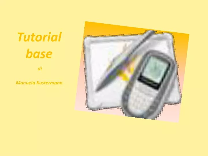 tutorial base