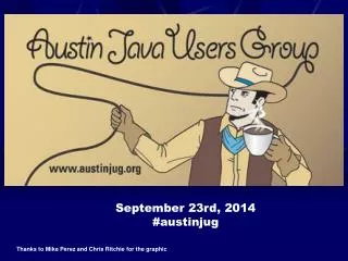 September 23rd, 2014 # austinjug