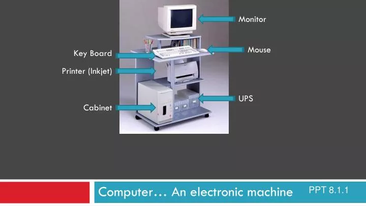 computer an electronic machine