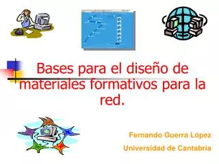 bases para el dise o de materiales formativos para la red