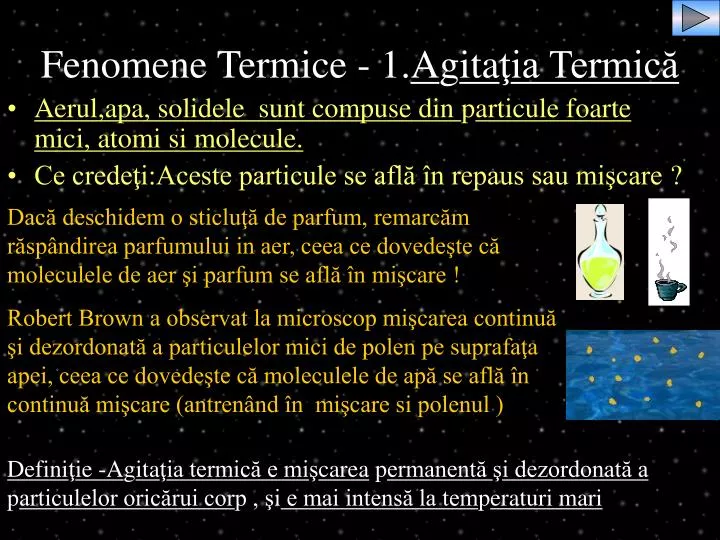 fenomene termice 1 a g ita ia termic