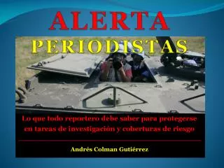 alerta periodistas