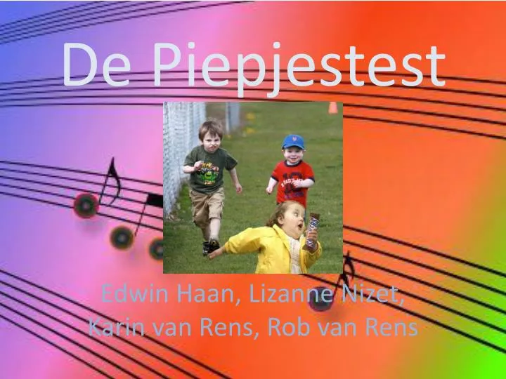 de piepjestest