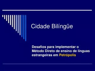 cidade bil ng e