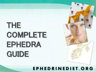 THE COMPLETE EPHEDRA GUIDE