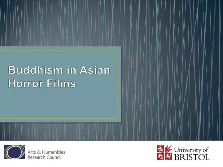 buddhism in asian horror films