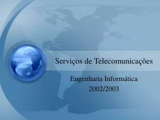 servi os de telecomunica es