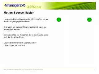 motion bounce illusion