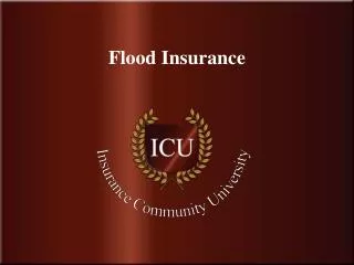 Flood Insurance