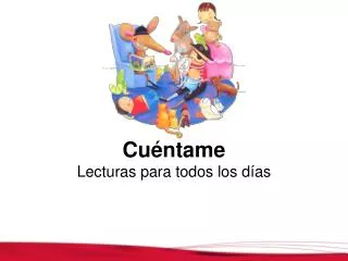 cu ntame lecturas para todos los d as