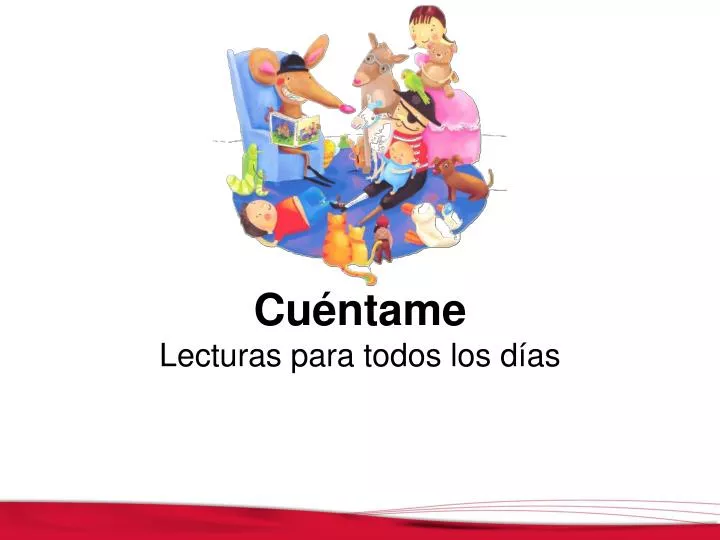 cu ntame lecturas para todos los d as