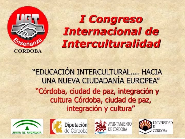 i congreso internacional de interculturalidad